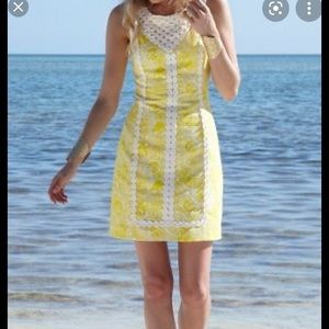 Lilly Pulitzer macfarlane lace mini dress
